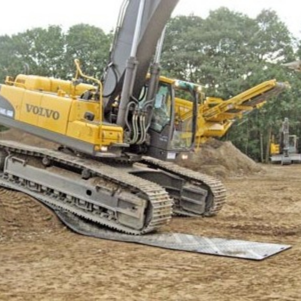 HDPE Track Mats For Ground Protection, Temporary Access Mats For Trucks, Cranes And Heavy Machinery Use