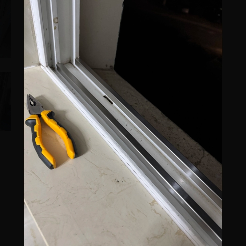 High-Strength Stainless Steel U-Shaped Groove Glass Door Track Stainless Steel Decorative Profile