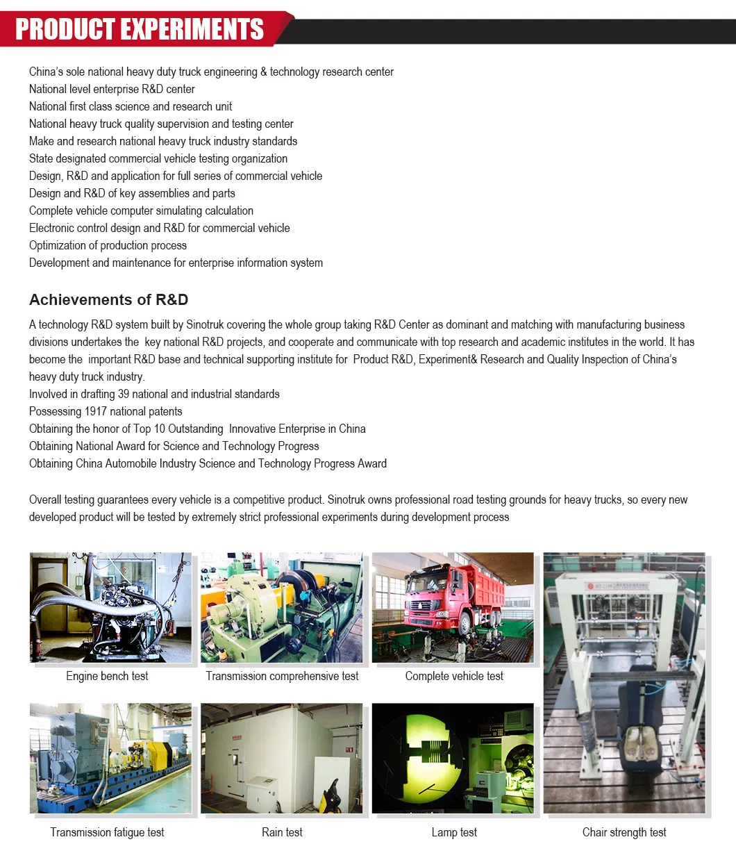 Used Sinotruk HOWO Dump Truck Quality