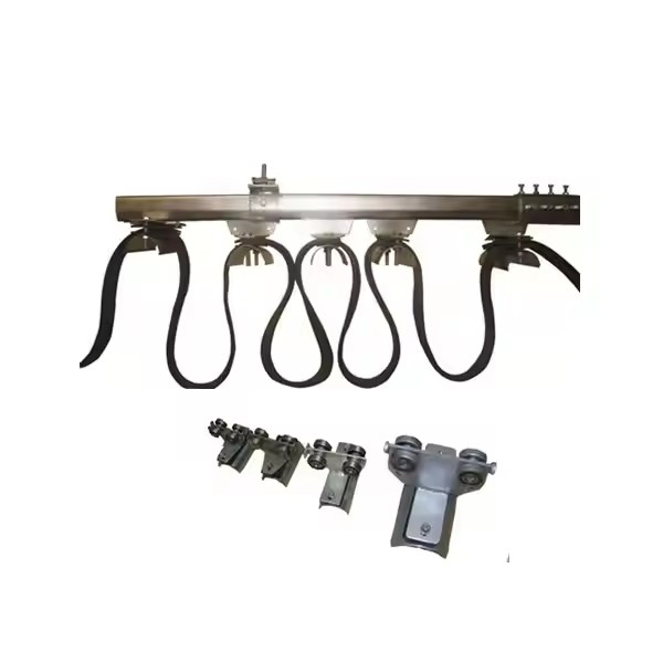 Galvanized Steel C Rail System For Eot Crane 6m Track For Cable &amp; Hose Support Heavy-duty Festoon System For Mobile Equipment