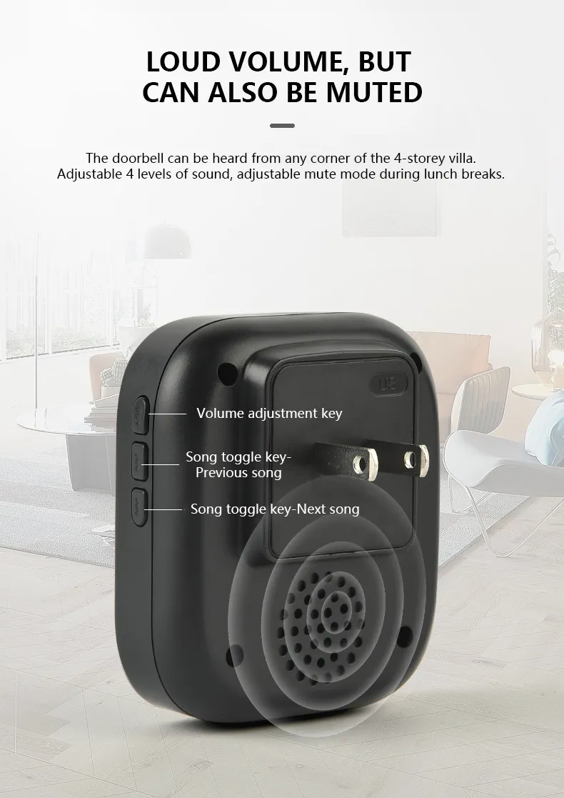 Smart Outdoor Wireless Doorbell Application