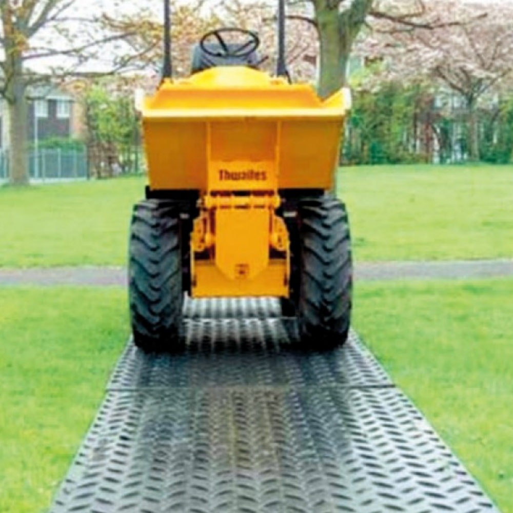 HDPE Track Mats For Ground Protection, Temporary Access Mats For Trucks, Cranes And Heavy Machinery Use