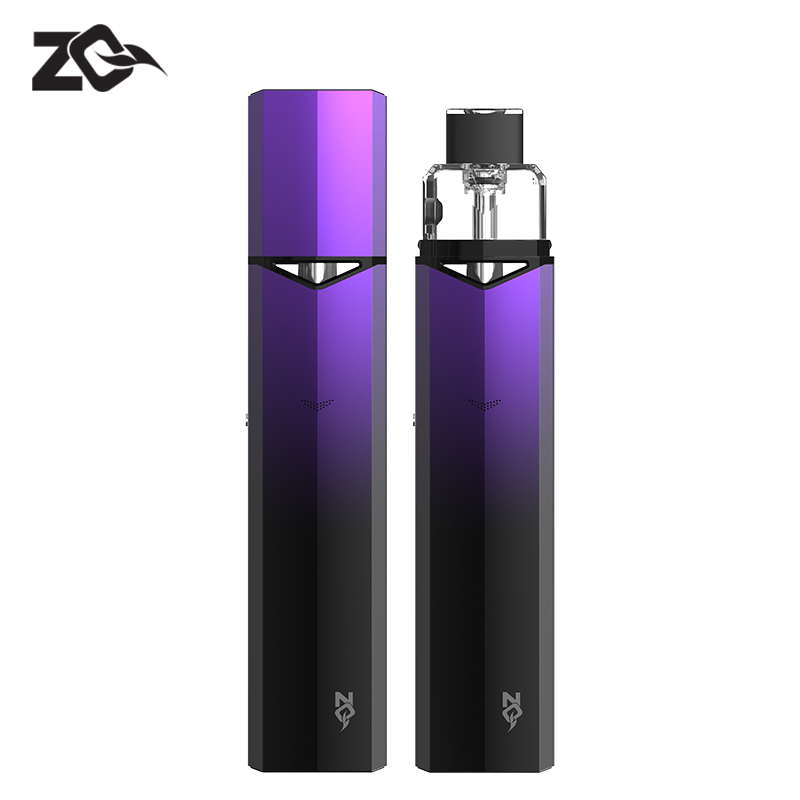Zq Xtal Max 1200mAh Vape Kit 2.5ml Pod Capacity Refillable Open Vape Pod System with Magnetic Dust Cap