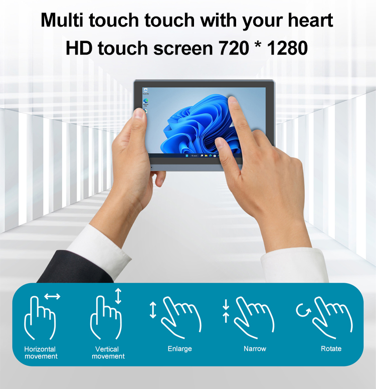 5.5 Inches HD Touch Screen Bt5.1 Android 10 Metal Live Streaming Box Portable Live Video Encoder Studio Live Broadcasting Device