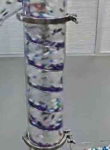 Sinoped Multifunction All in One Vertical Capsule Polisher Metal Detect Equipment