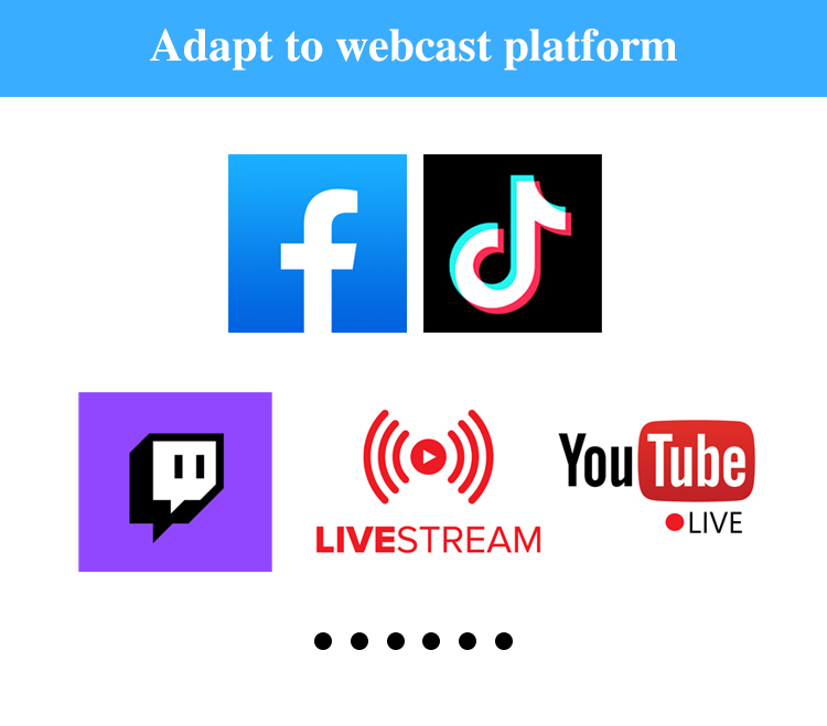 5.5 Inches HD Touch Screen Bt5.1 Android 10 Metal Live Streaming Box Portable Live Video Encoder Studio Live Broadcasting Device