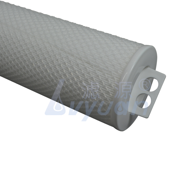 Large Water Capacity PP Pleated Material 60 Inch 5 Micron Water Cartridge Filter for Power Plant Treatment