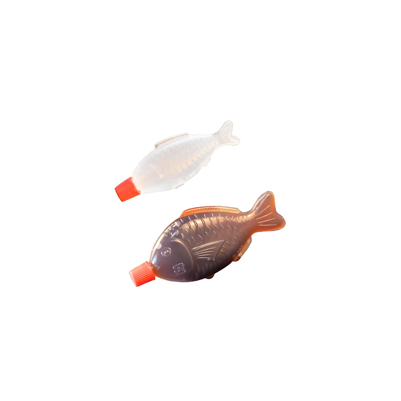 15ml 30ml Japanese Fish and Square Transparent Soy Sauce Bottle