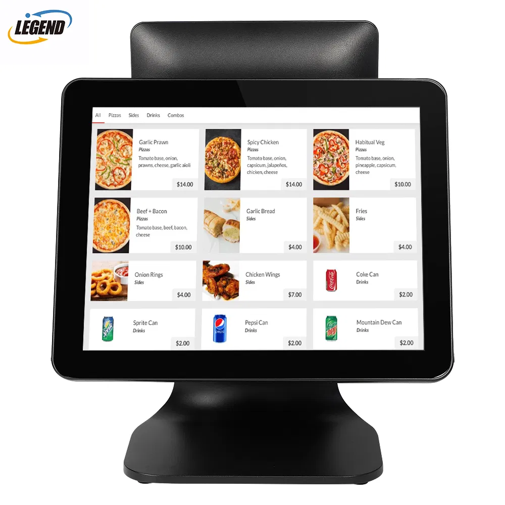 High-Performance Intel Celeron Quad Core All-in-One POS System