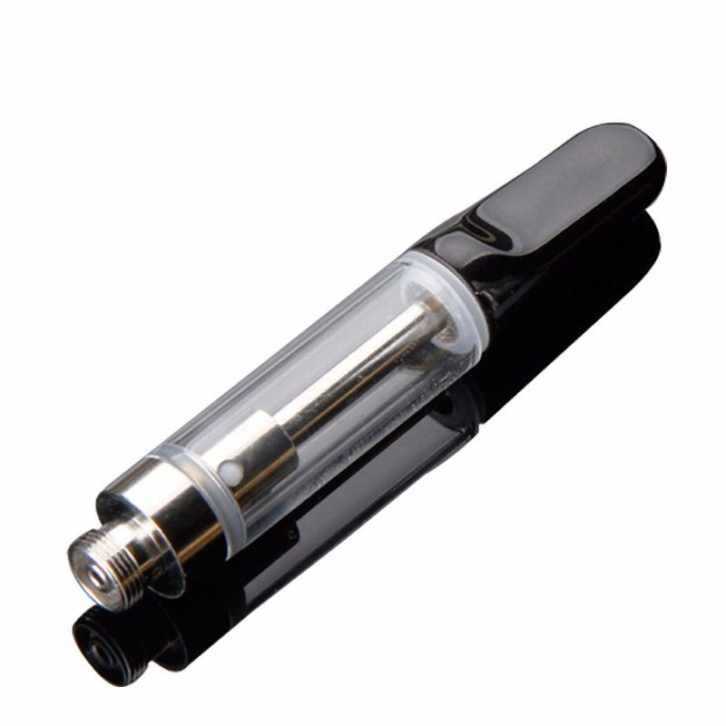 Th205 1ml 0.5ml Vape Carts Empty Thick Oil Disposable Ceramic Coil Vapes 510 Thread Battery Screw Press Cartridges