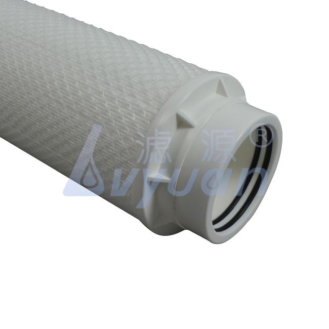 Large Water Capacity PP Pleated Material 60 Inch 5 Micron Water Cartridge Filter for Power Plant Treatment