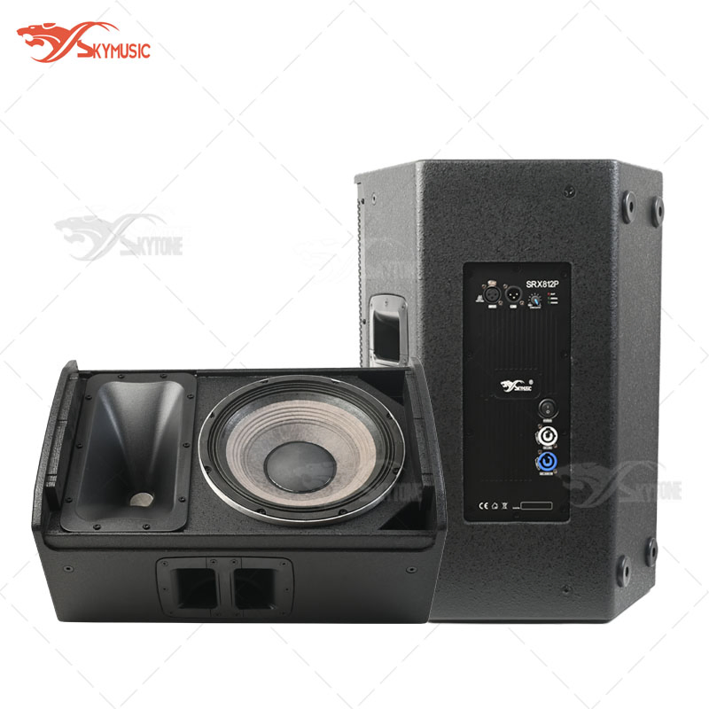 Active 800 Watts 12 Inch Loudspeaker PA Sound System Powered Loudspeaker for Stage &amp; Church