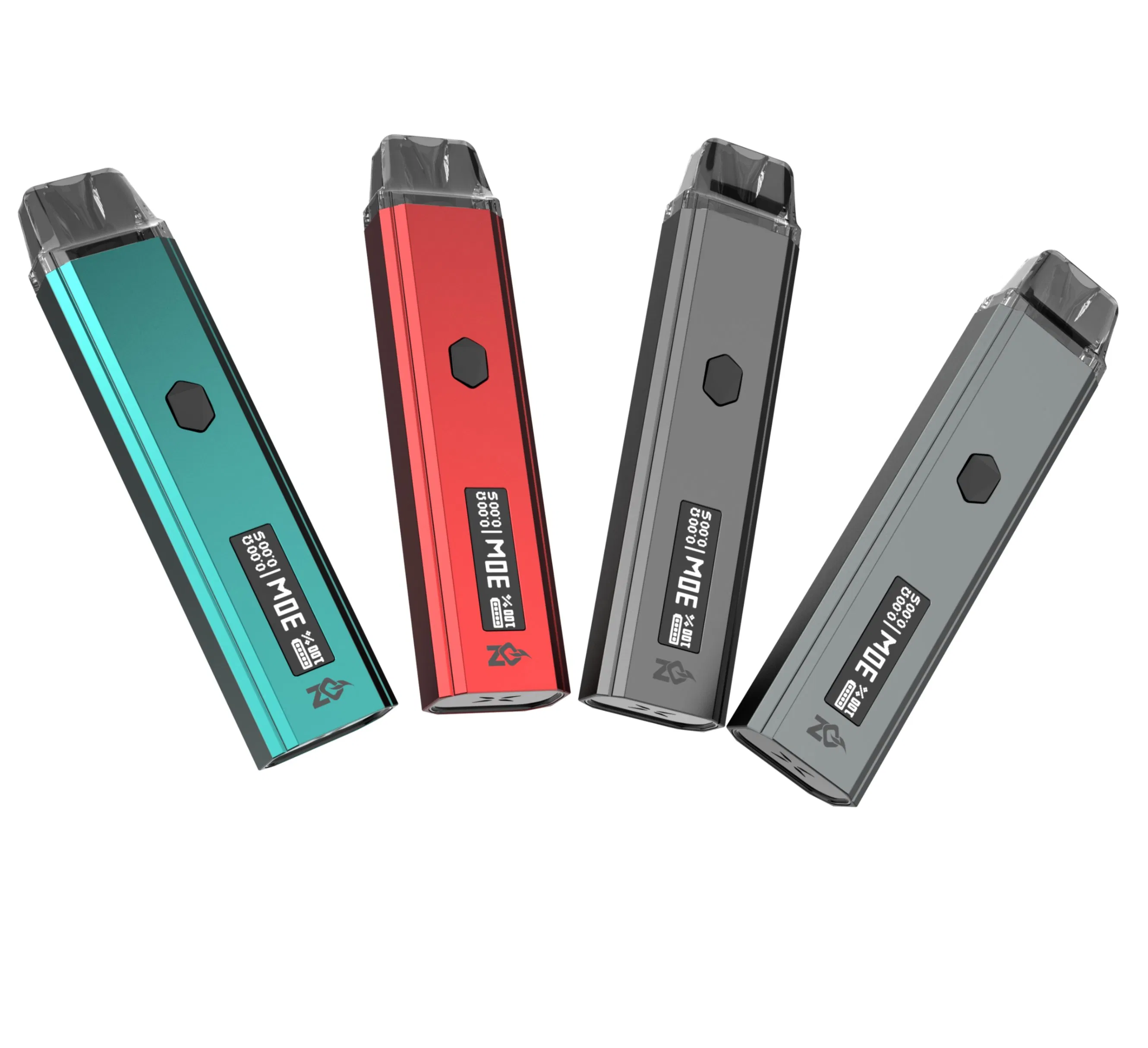 Starter Kits Vape Device Zq Xtal PRO Replaceable Coil E-Cigarette Vaporizer Atomizer 2ml 3ml 1000mAh Mtl Dl 650mAh 1.2ohm Open Pod System CE RoHS Tpd