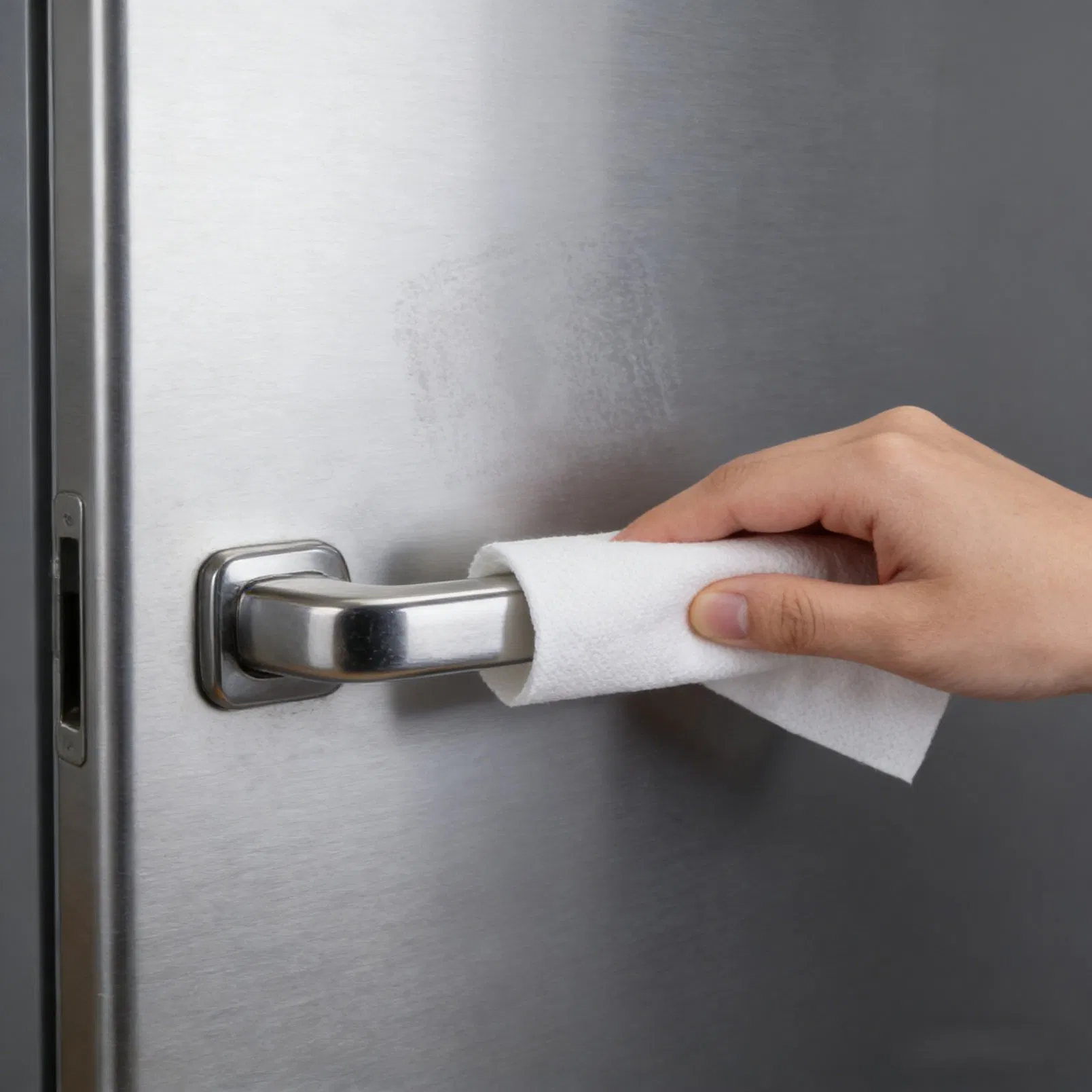 Absorbent Sustainable Nonwoven Towels Spunlace Non Woven in Roll for Kitchen Towels Cleaning White Cloth Dry Wipes