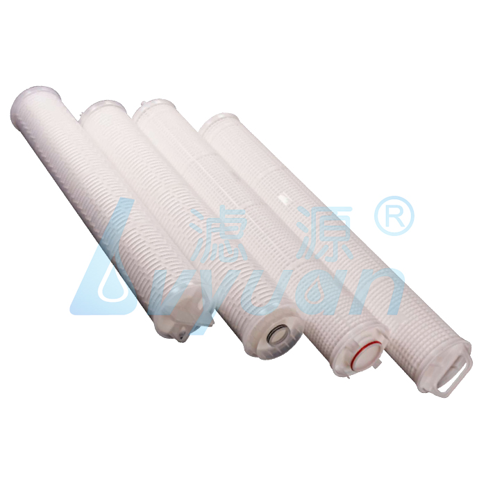 Large Water Capacity PP Pleated Material 60 Inch 5 Micron Water Cartridge Filter for Power Plant Treatment