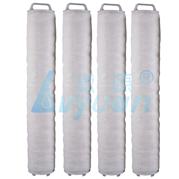 Large Water Capacity PP Pleated Material 60 Inch 5 Micron Water Cartridge Filter for Power Plant Treatment
