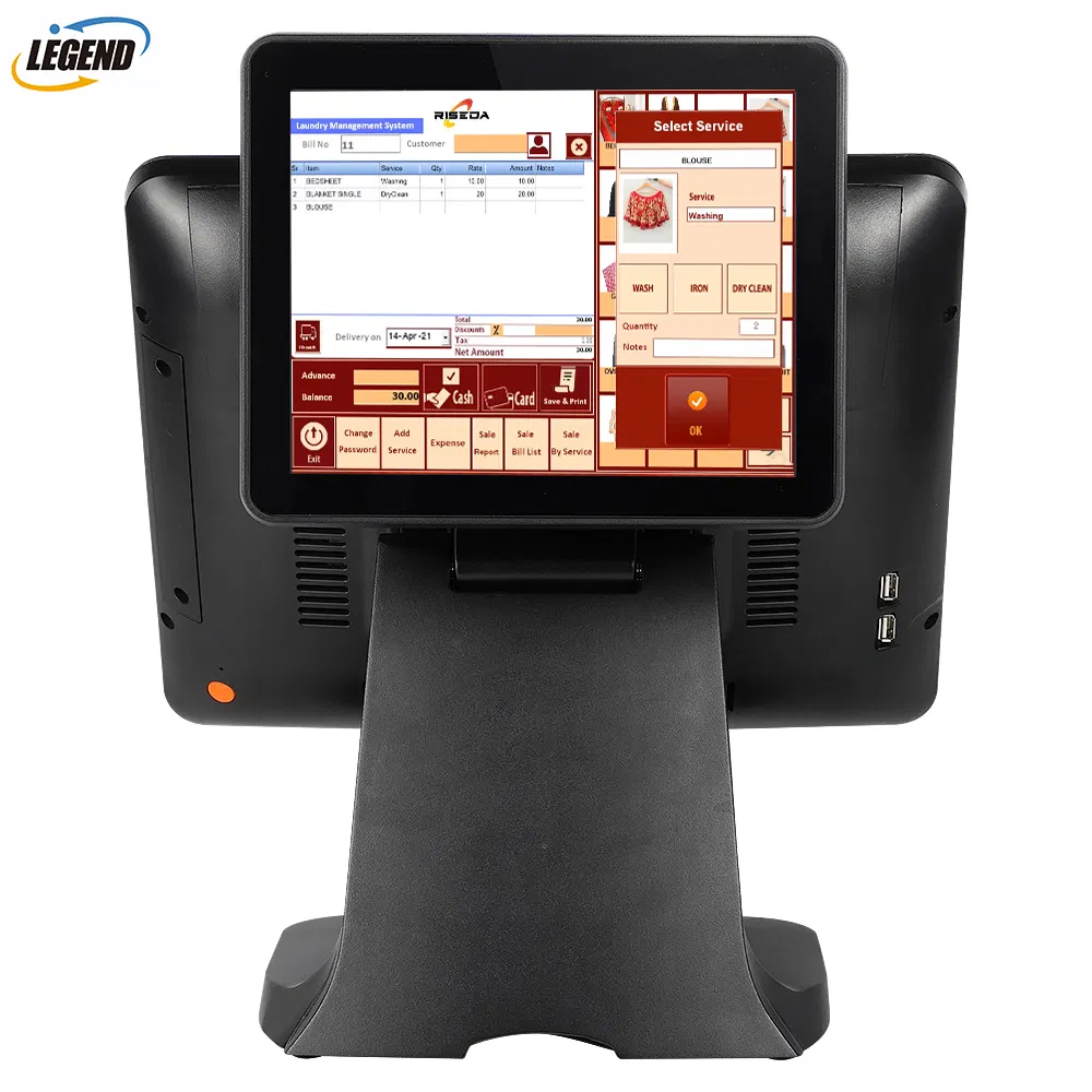 High-Performance Intel Celeron Quad Core All-in-One POS System