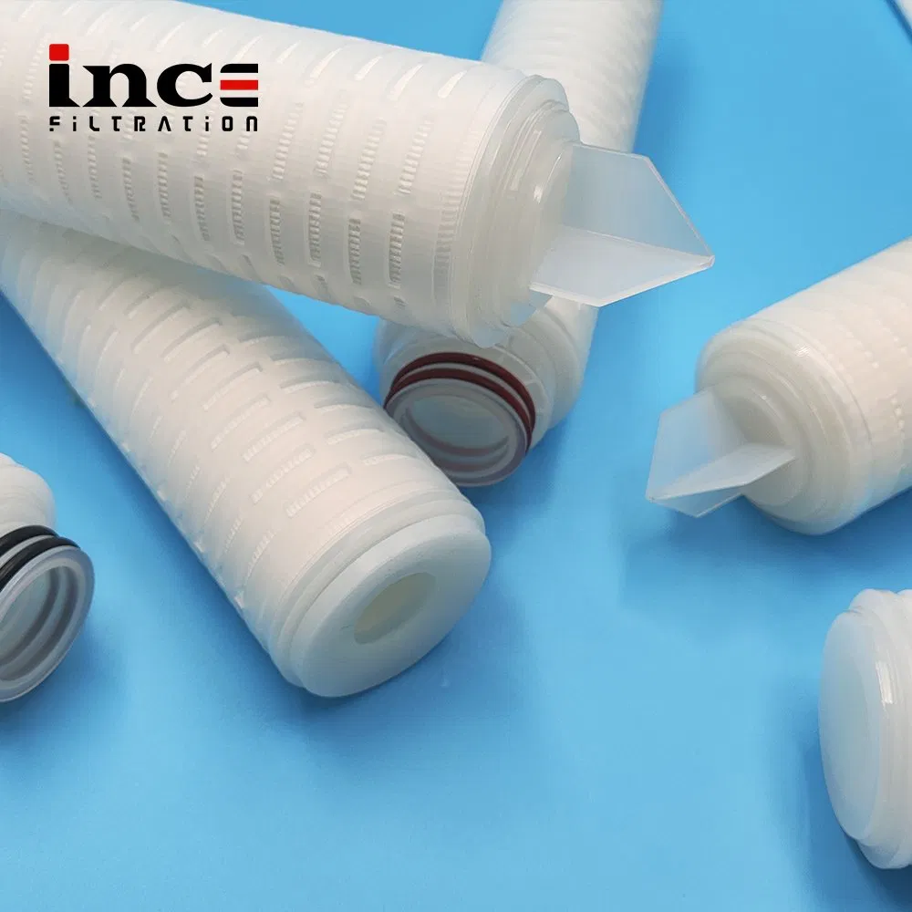 High Dirt Holding Capacity Hydrophilic Pleated Membrane Filter Cartridge