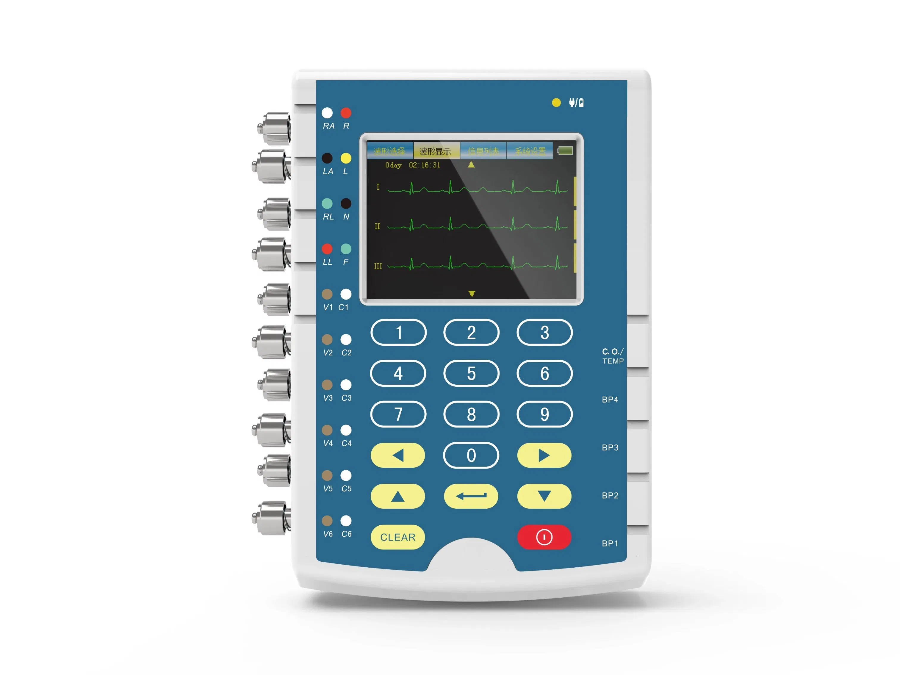 Portable Multi-Parameter Simulator All-in-One Medical Testing Device for Monitor Calibration and Verification