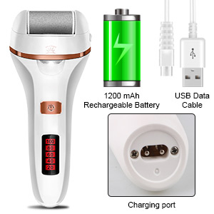 Factory 4 in 1 Electronic Foot File Dead Skin Remover Professional Callus Remover Rechargeable Foot Grinder