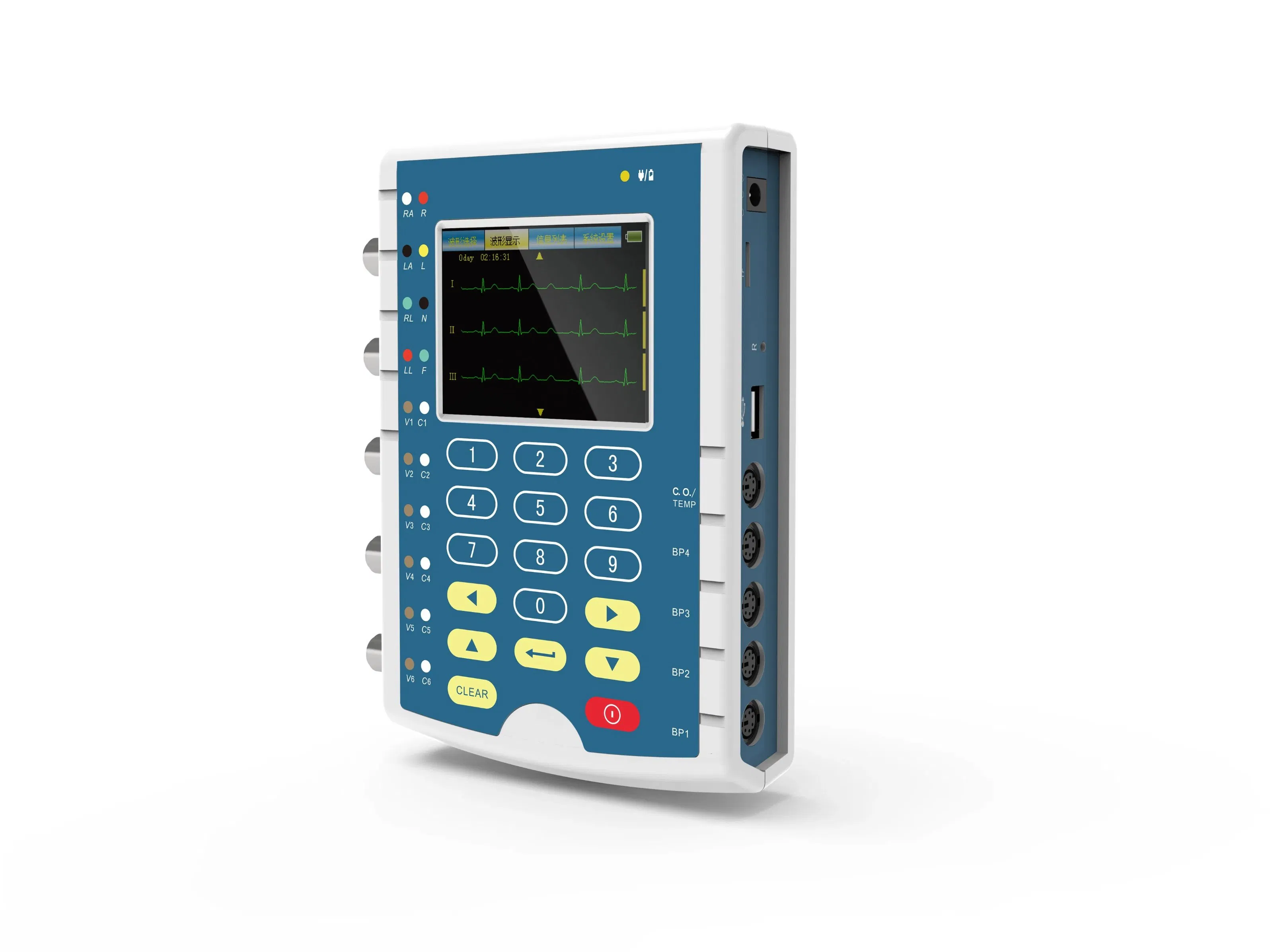 Portable Multi-Parameter Simulator All-in-One Medical Testing Device for Monitor Calibration and Verification
