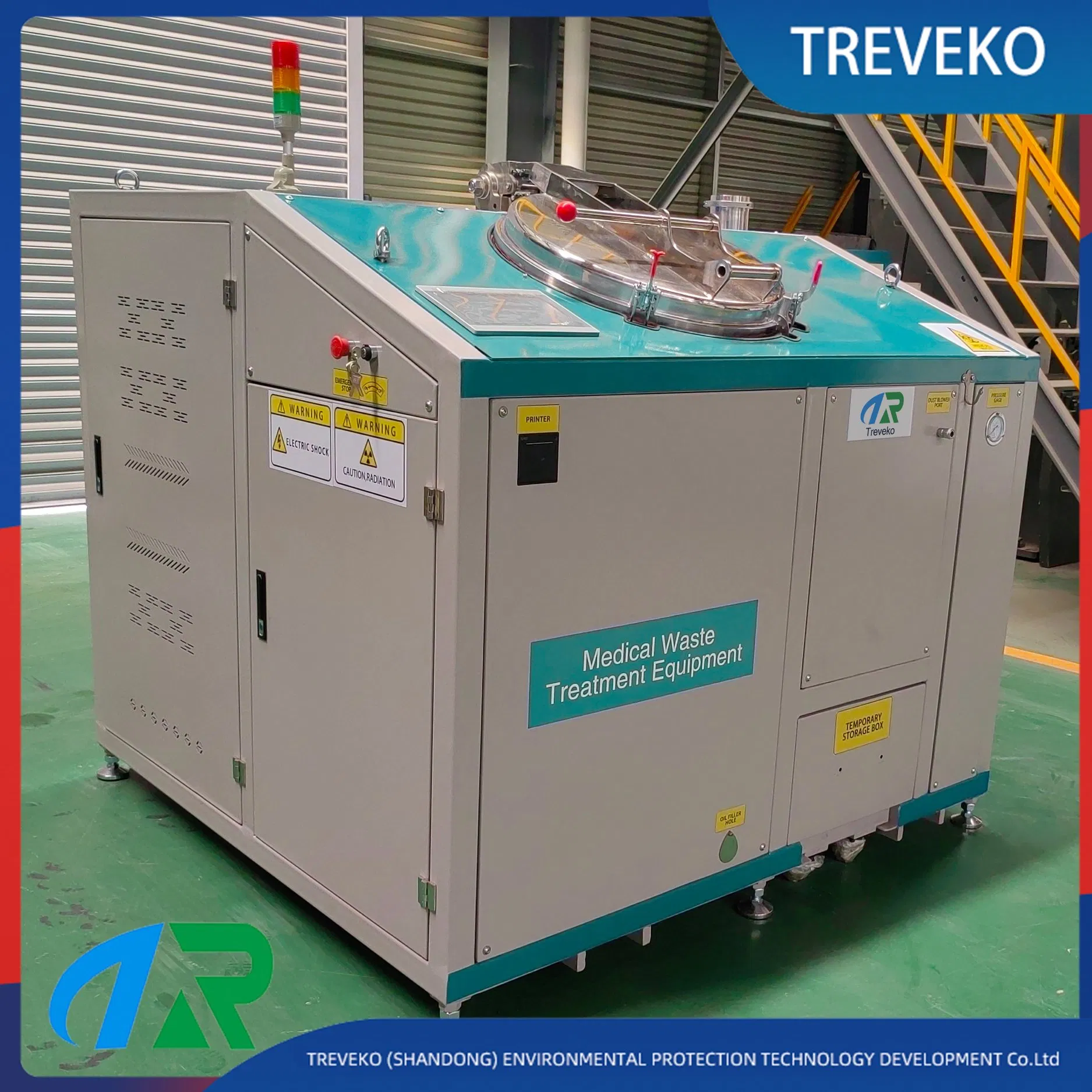 All-in-One Compact Microwave Sterilization Equipment for Mixed Clinical and Lab Waste