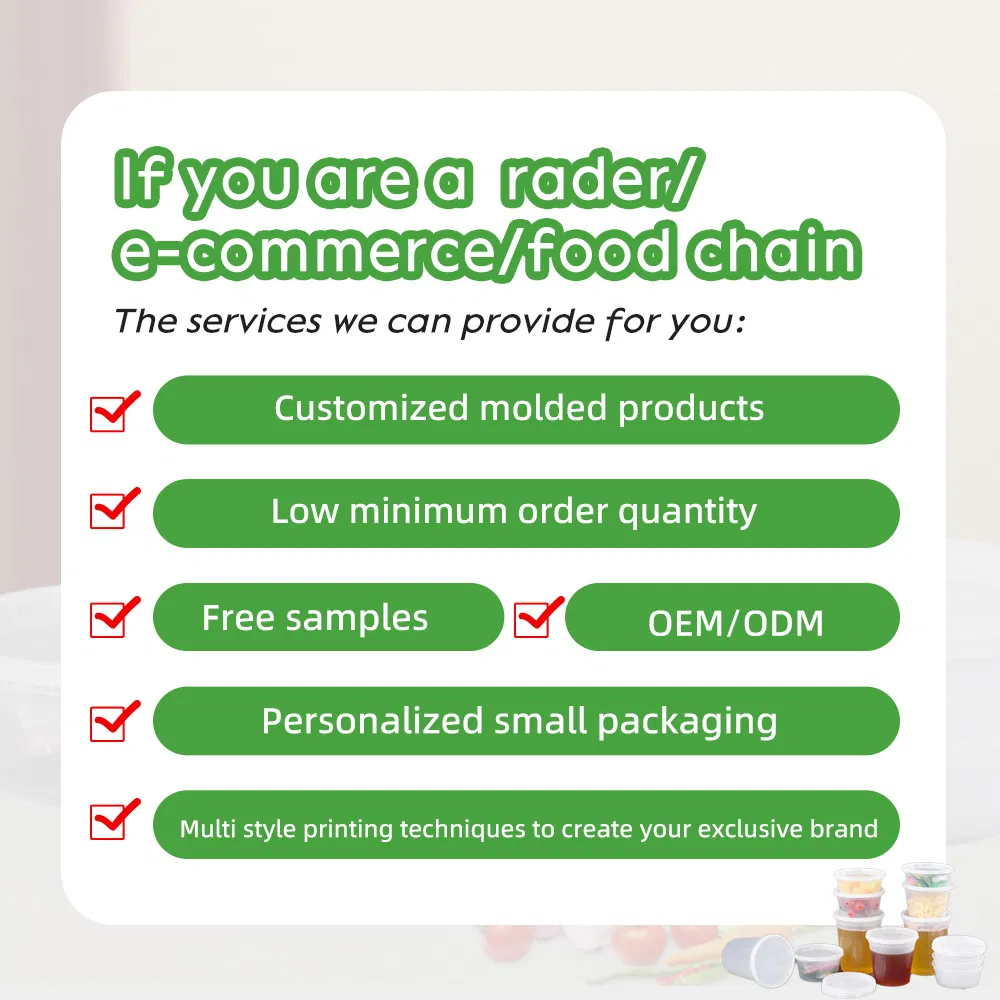 Whosale Beast Selling PP 3oz Sauce Cup with Hinged Lid