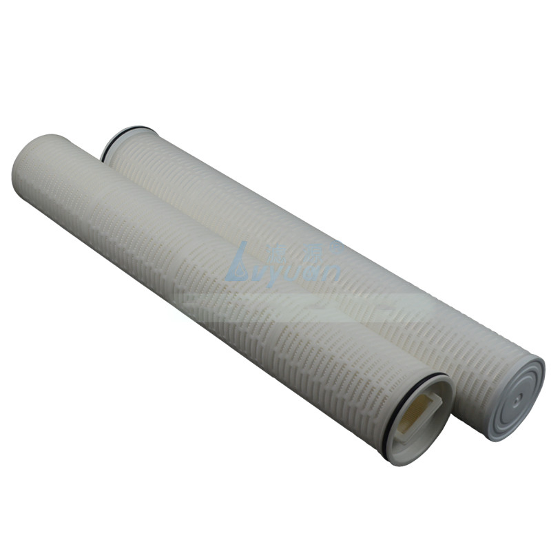 Large Water Capacity PP Pleated Material 60 Inch 5 Micron Water Cartridge Filter for Power Plant Treatment