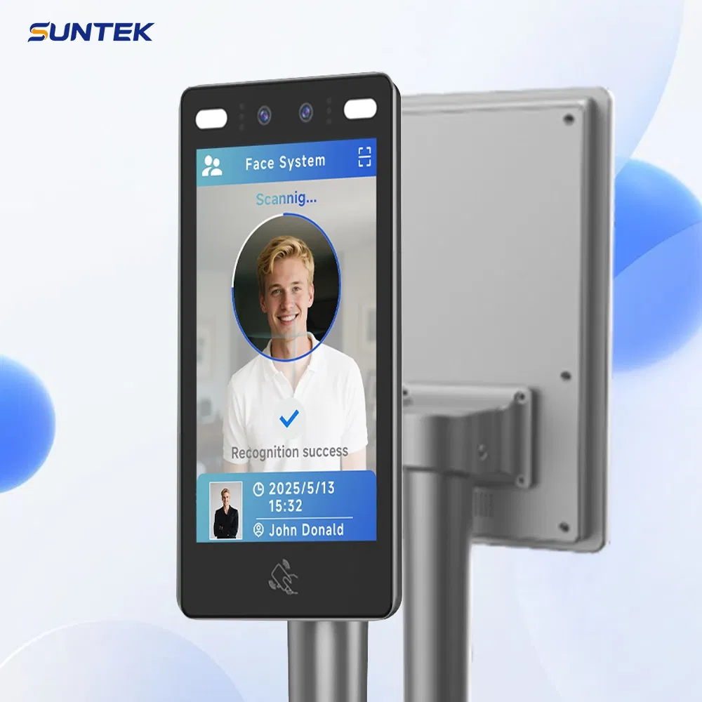 Suntek Trunstile Present Smart Facial Recognition Device with Access Control Systems