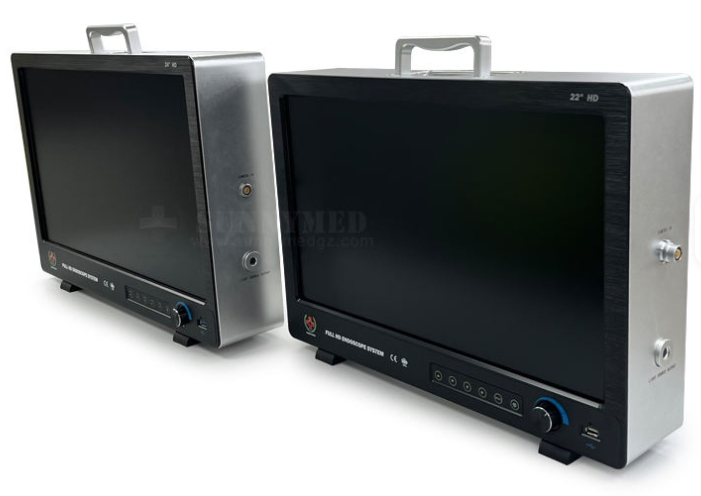 Video Camera System 24 Inch All in One Portable Full Endoscopic