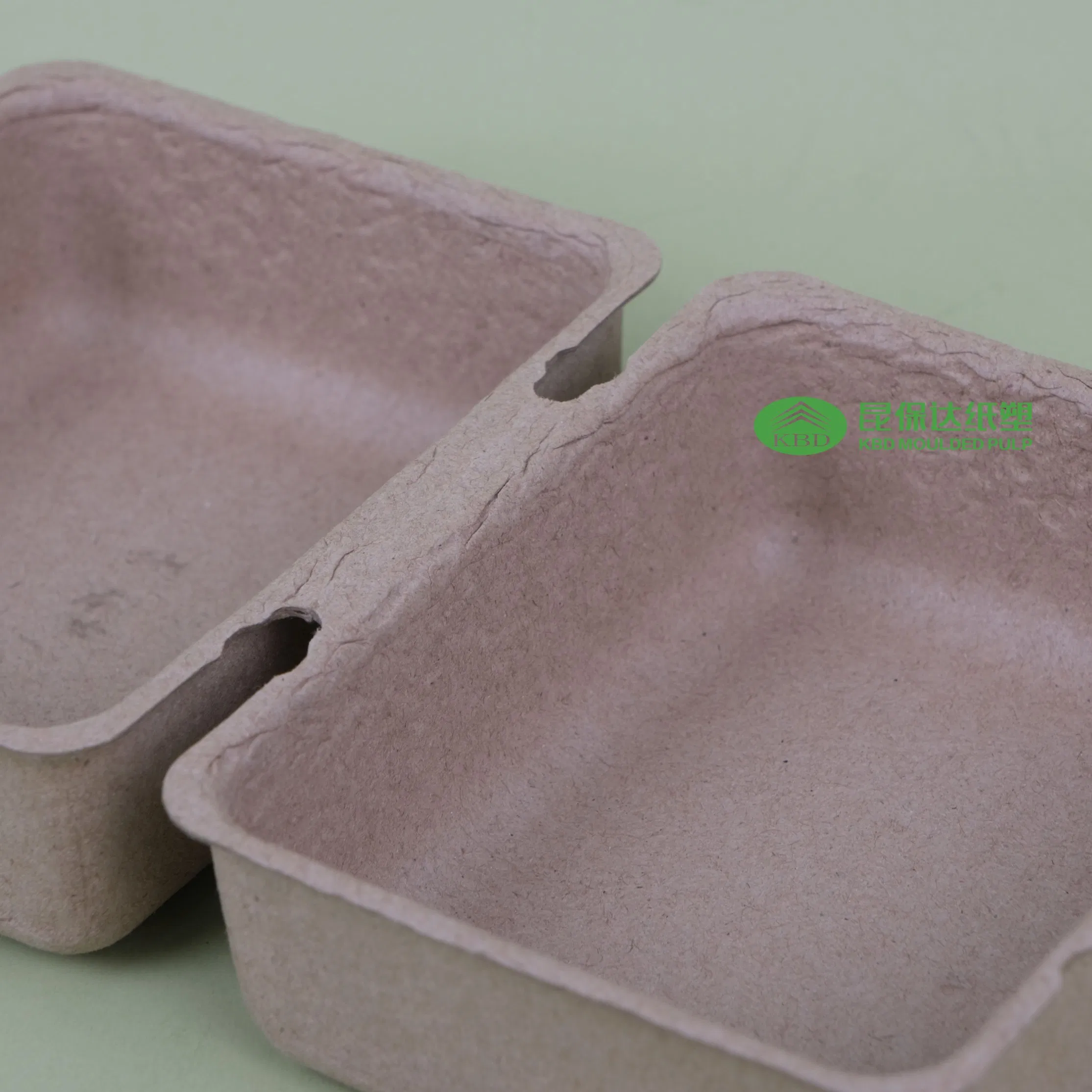 Kbd-Compact Small Pulp Paper Box with Medium Soft Recycled Paper Design