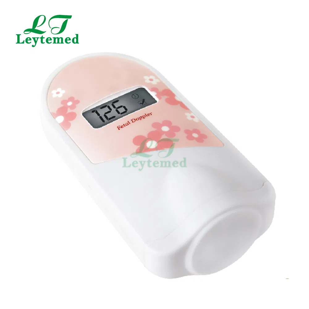 Ltsf02 Home Use Rechargeable Pocket LCD Display Fetal Doppler Monitor