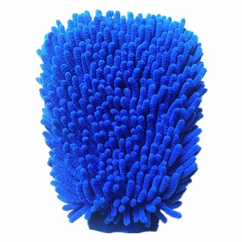 Double-Sided Chenille Wipe Car Wash Gloves Cleaning Supplies Car Wash Shop Tools