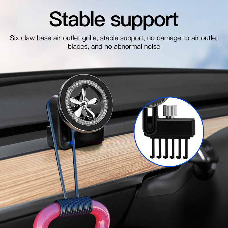 Aromatherapy Car Mount Car Phone Holder Air Vent Magsafe Magnetic Design CZ06