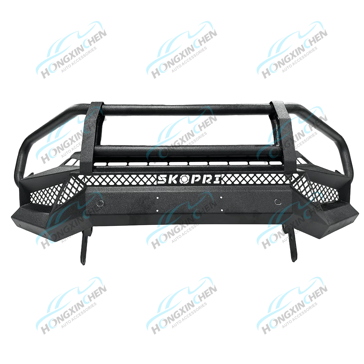 Auto Accessories for Amarok Navara Colorado Fj Cruiser Pajero Np300 4X4 Offroad Exterior Car Bull Bar Front Bumper