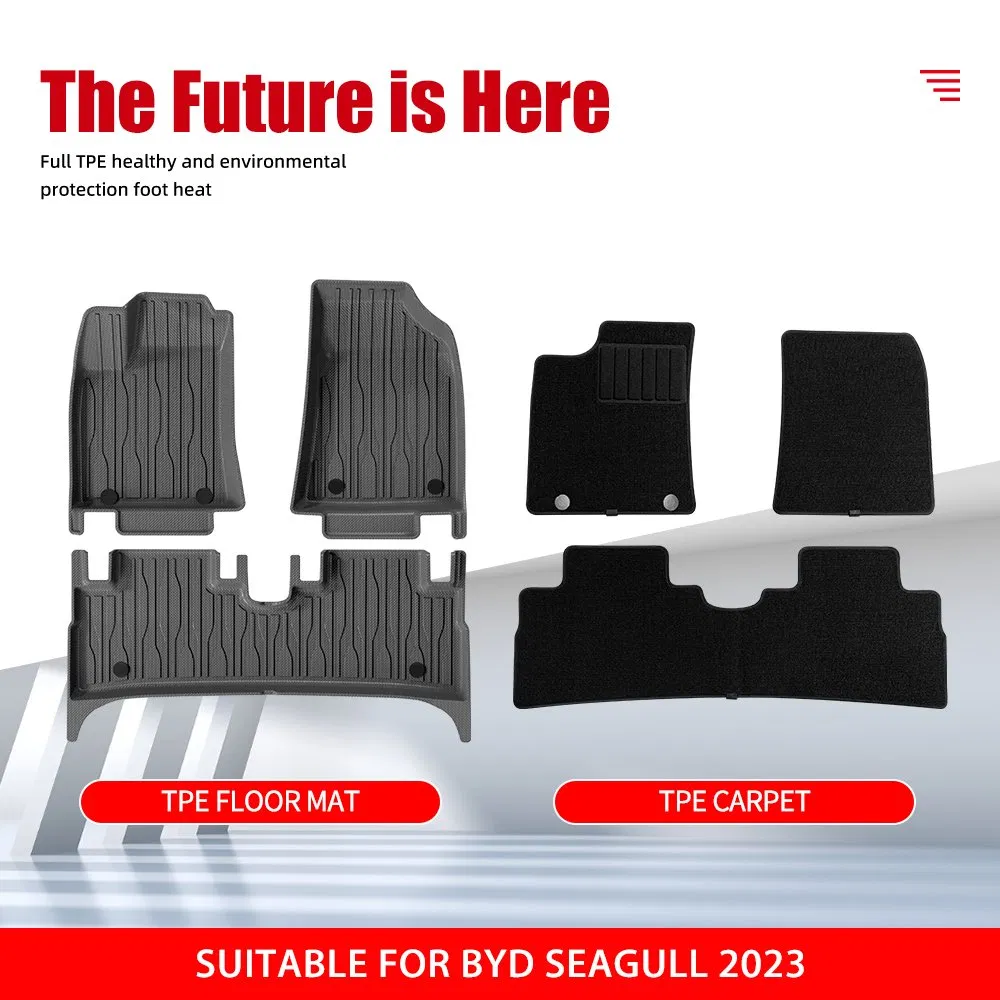 Car Floor Mat for Byd Dolphin Mini/Dolphin Surf 2023
