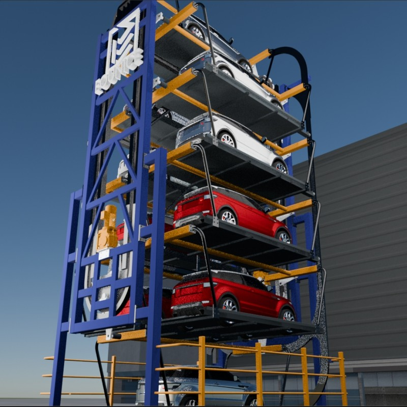 Lift Car Storage Eounice Efficient Customized Parking Solutions for Heavy-Duty Vehicles
