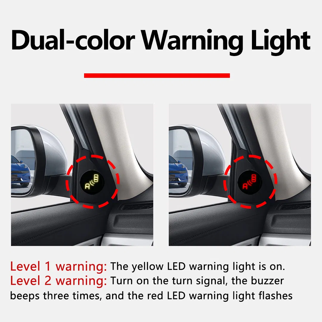 Car Safe Driving Assist 24GHz Bsd Millimeter Radar Blind Spot Monitoring System