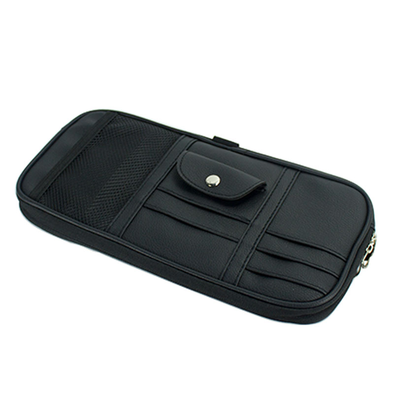Auto Interior Accessories Pocket Organizer Car Sun Visor Organizer