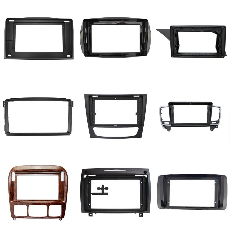 Car DVD Frame GPS Navigation Frame Auto Spare Parts Accessories Suitable for Peugeot 301 9"