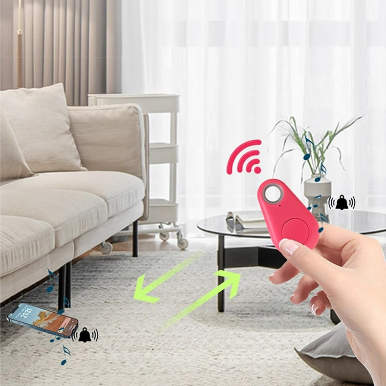 Smart Bluetooth Anti-Lost Tracker Mini Two-Way Alarm Key Finder Pet GPS Locator for Phone Wallet Luggage Pets