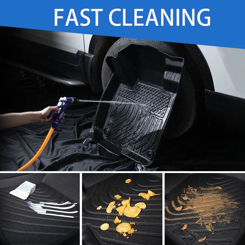 TPE Car Mat Cleaning