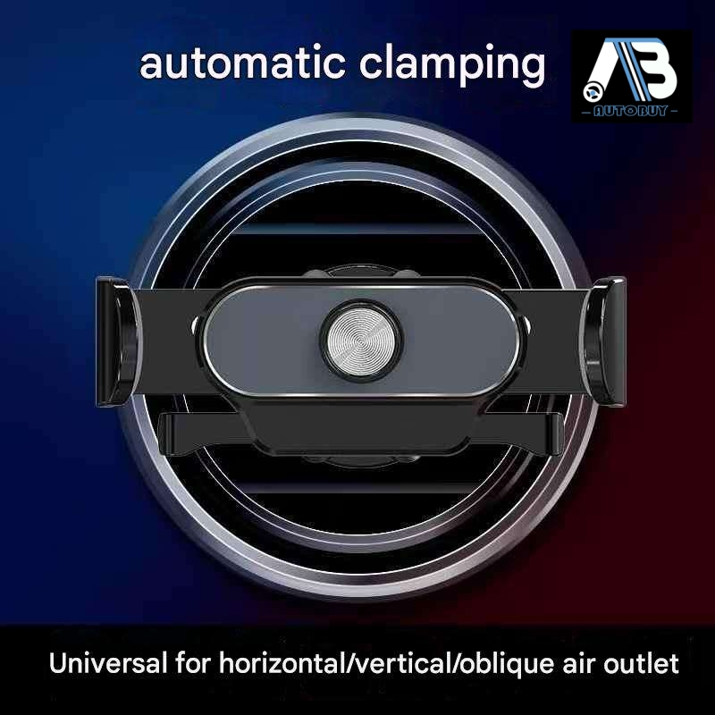 Dual-Mount (Suction + Vent) Versatile Car Phone Mount