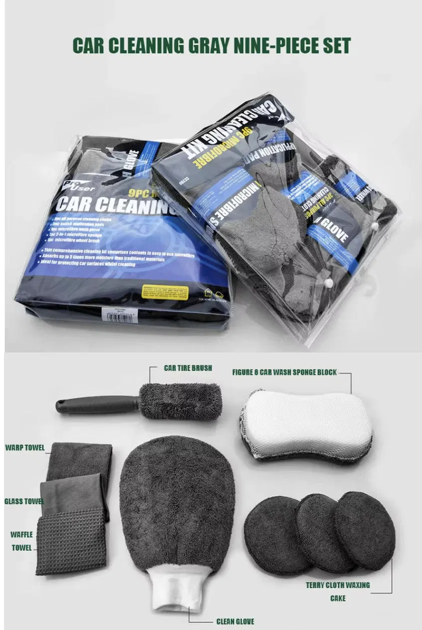 Full Cleaning Set Display