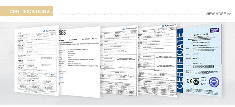 Product Certifications