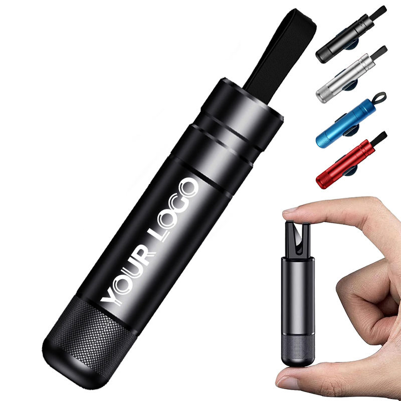 Personalized Car Escape Tool with Window Breaker and Seatbelt Cutter Emergency Safety Hammer for Promotions