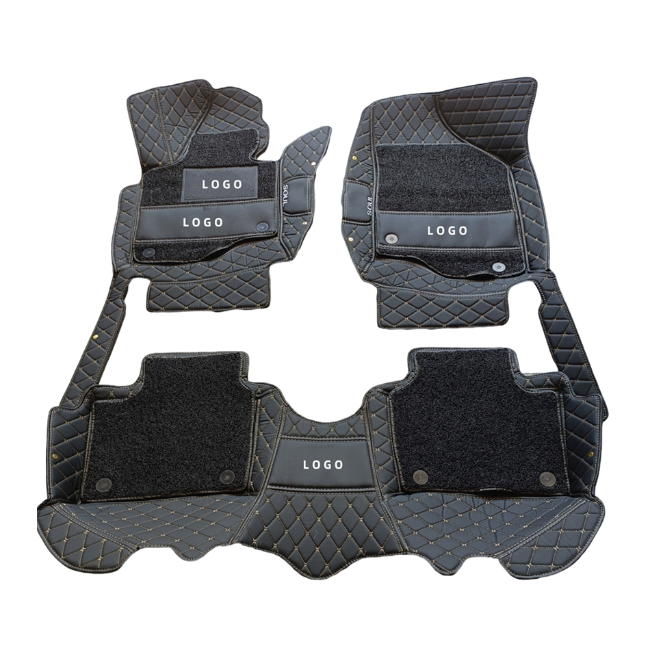 High Precision 3D Leather 5D Car Floor Mats for Vios