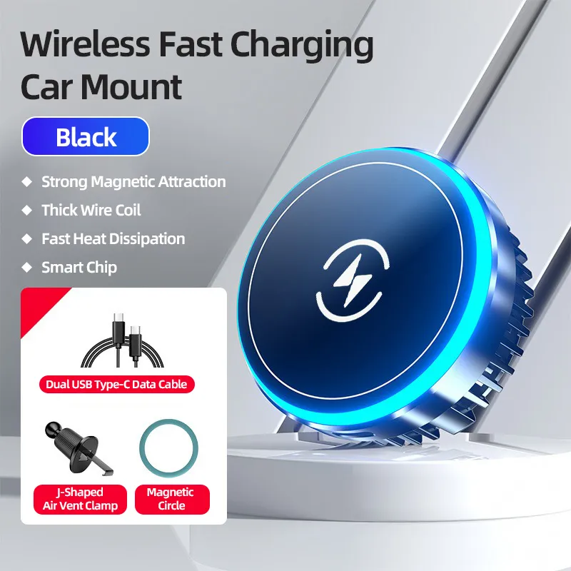 Magnetic Car Phone Holder View 2