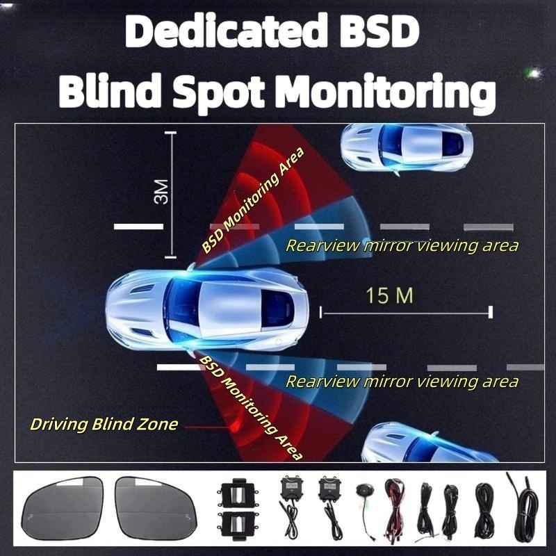 Intelligent Escort Millimeter Wave Radar Detection 24GHz Car Blind Spot Monitoring System