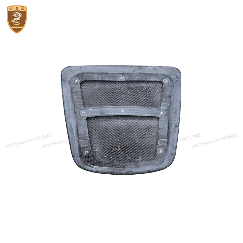Quality Assurance Car Styling Auto Modified OEM Style Accessories Carbon Fiber Engine Cover Hood for Ferrari 296